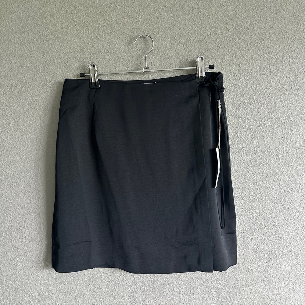 Target A New Day Black Wrap Skirt Small